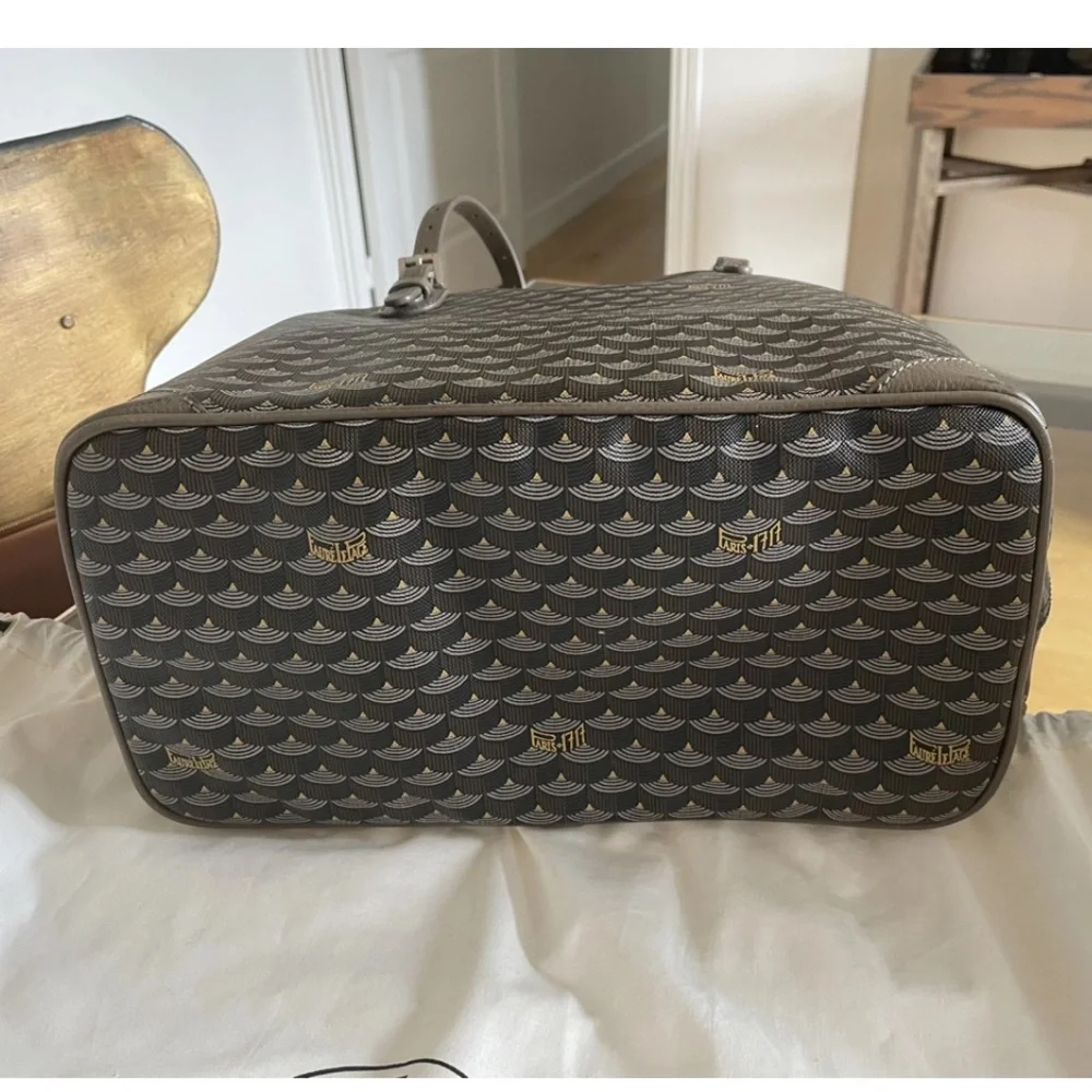 Fauré Le Page Daily Battle Tote in Khaki - Picture 7 of 14